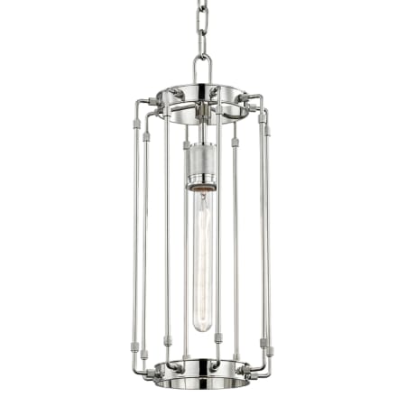 A large image of the Hudson Valley Lighting 9710 Polished Nickel