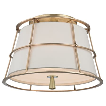A large image of the Hudson Valley Lighting 9814 Aged Brass