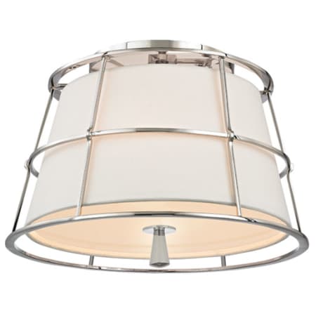 A large image of the Hudson Valley Lighting 9814 Polished Nickel
