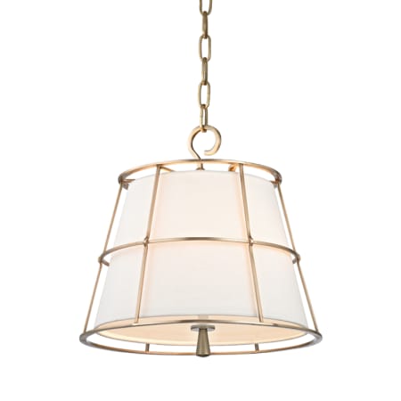 A large image of the Hudson Valley Lighting 9816 Aged Brass
