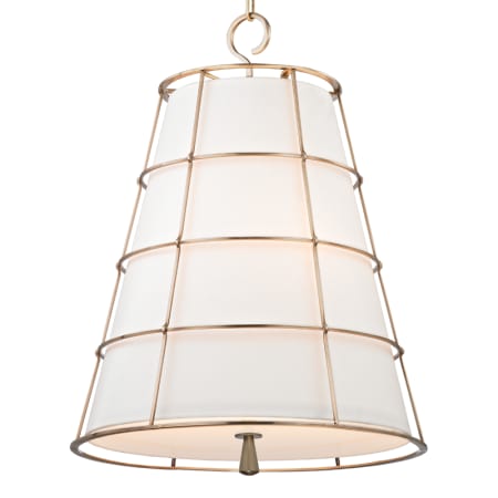 A large image of the Hudson Valley Lighting 9820 Aged Brass