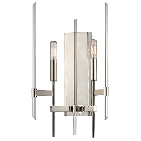 A large image of the Hudson Valley Lighting 9902 Polished Nickel