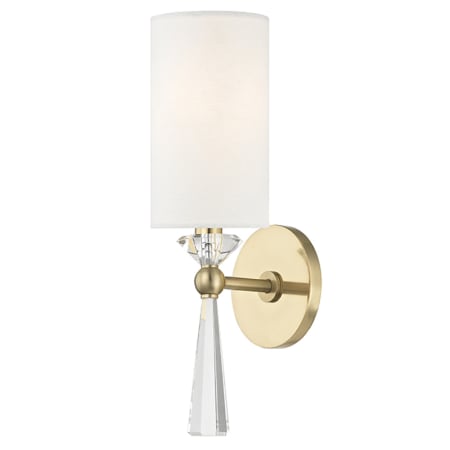 A large image of the Hudson Valley Lighting 9951 Aged Brass