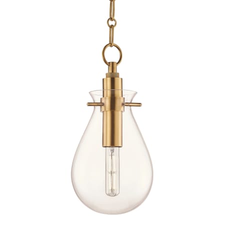 A large image of the Hudson Valley Lighting BKO101 Aged Brass
