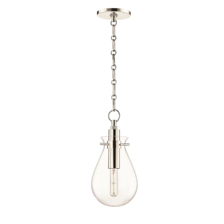 A large image of the Hudson Valley Lighting BKO101 Full Size - Polished Nickel