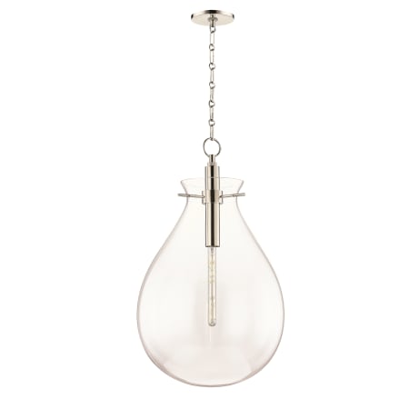 A large image of the Hudson Valley Lighting BKO103 Full Size - Polished Nickel
