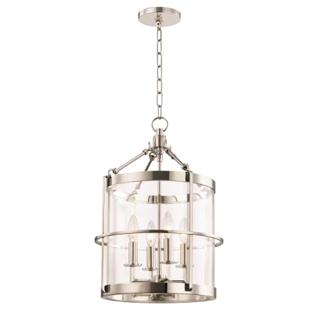 A large image of the Hudson Valley Lighting BKO200 Full Size - Polished Nickel