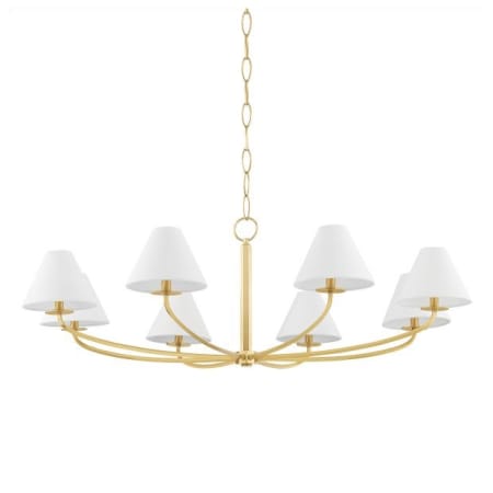 A large image of the Hudson Valley Lighting BKO902 Aged Brass