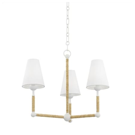 A large image of the Hudson Valley Lighting H708803 Textured White