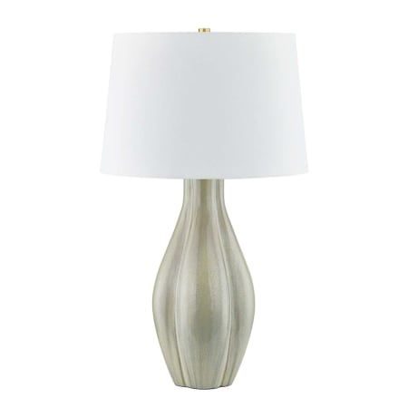 A large image of the Hudson Valley Lighting L7231 Aged Brass / Ceramic Coastal Green