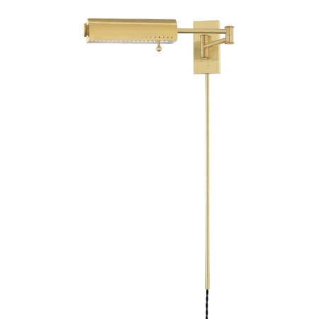 A large image of the Hudson Valley Lighting MDS114 Aged Brass