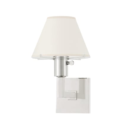 A large image of the Hudson Valley Lighting MDS130 Polished Nickel