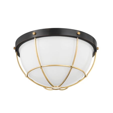 A large image of the Hudson Valley Lighting MDS1501 Aged Brass / Distressed Bronze