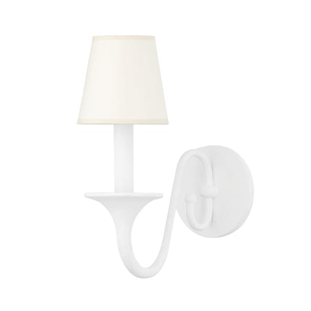 A large image of the Hudson Valley Lighting MDS431 White Plaster