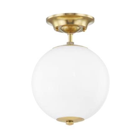 A large image of the Hudson Valley Lighting MDS703 Aged Brass