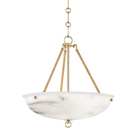 A large image of the Hudson Valley Lighting MDS811 Aged Brass