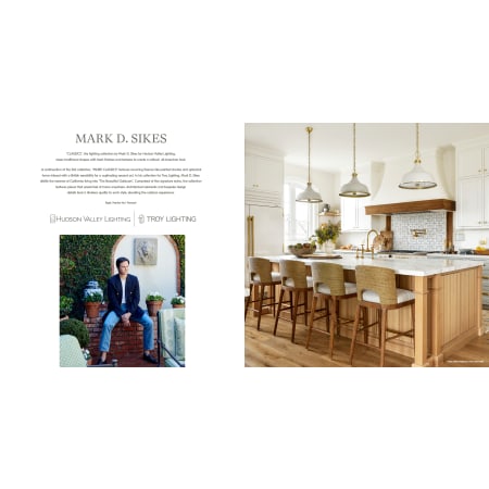 A large image of the Hudson Valley Lighting MDS811 Designer Infographic