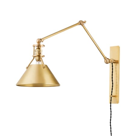 A large image of the Hudson Valley Lighting MDS953 Aged Brass
