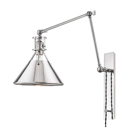 A large image of the Hudson Valley Lighting MDS953 Polished Nickel