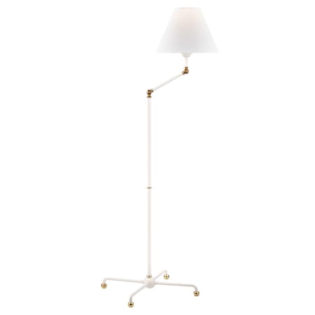 A large image of the Hudson Valley Lighting MDSL110 Aged Brass / White