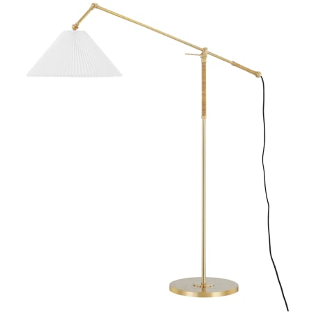 A large image of the Hudson Valley Lighting MDSL512 Aged Brass