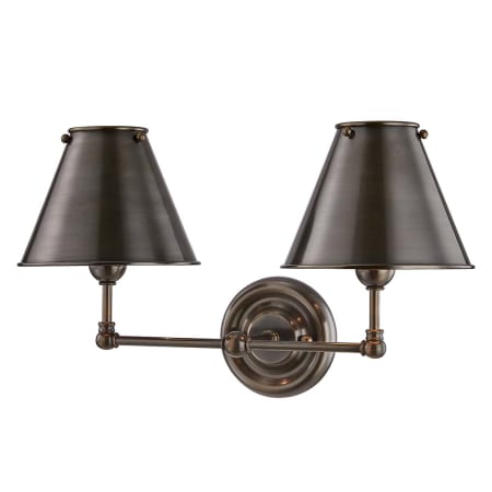 A large image of the Hudson Valley Lighting MDS102-MS Distressed Bronze