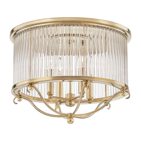 A large image of the Hudson Valley Lighting MDS201 Aged Brass