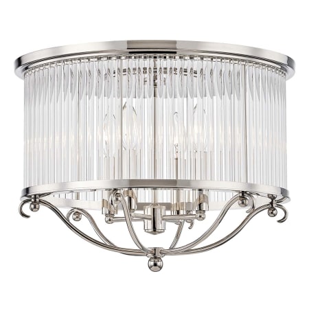 A large image of the Hudson Valley Lighting MDS201 Polished Nickel