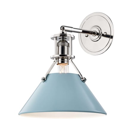 A large image of the Hudson Valley Lighting MDS350-BB Polished Nickel