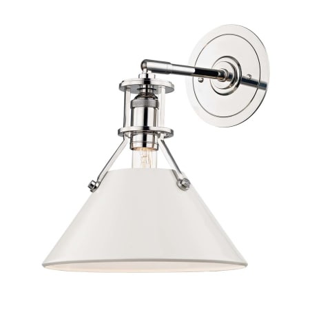 A large image of the Hudson Valley Lighting MDS350-OW Polished Nickel