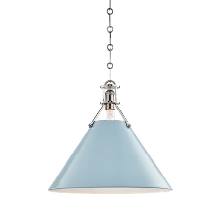 A large image of the Hudson Valley Lighting MDS352-BB Polished Nickel