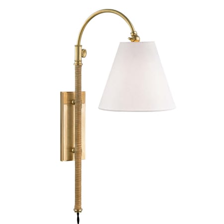 A large image of the Hudson Valley Lighting MDS501 Aged Brass