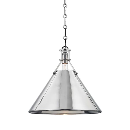 A large image of the Hudson Valley Lighting MDS952 Polished Nickel