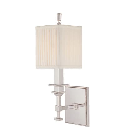 A large image of the Hudson Valley Lighting 241 Polished Nickel
