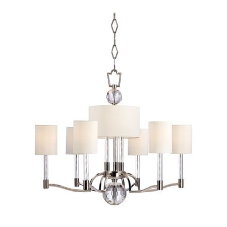 A large image of the Hudson Valley Lighting 3006 Polished Nickel