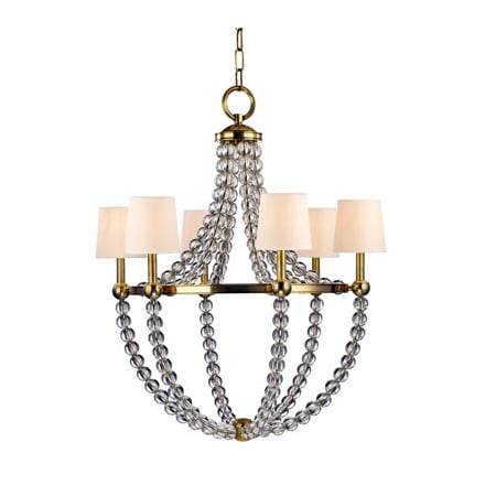 A large image of the Hudson Valley Lighting 3116 Aged Brass