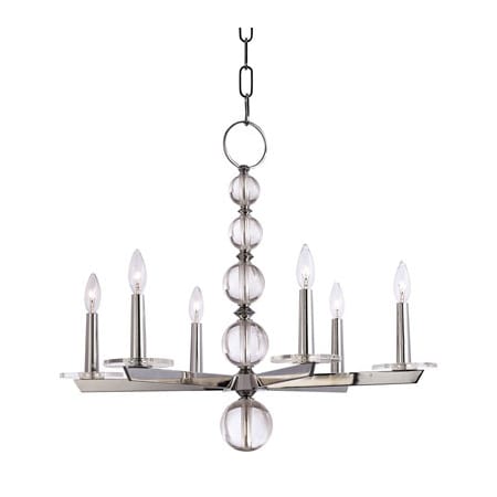 A large image of the Hudson Valley Lighting 316 Polished Nickel