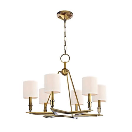 A large image of the Hudson Valley Lighting 4086 Aged Brass