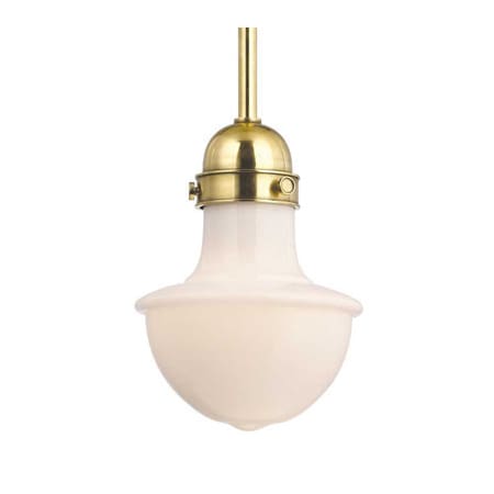 A large image of the Hudson Valley Lighting 9409 Aged Brass