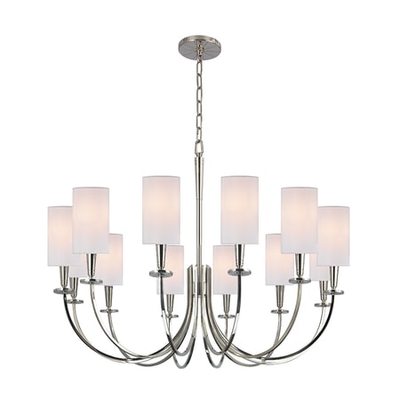 A large image of the Hudson Valley Lighting 8032 Polished Nickel