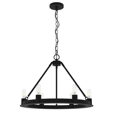 A large image of the Hunter Saddlewood 24 Chandelier NI - Canopy
