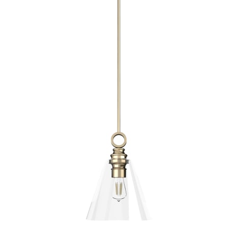 A large image of the Hunter Klein 12 Pendant Alturas Gold