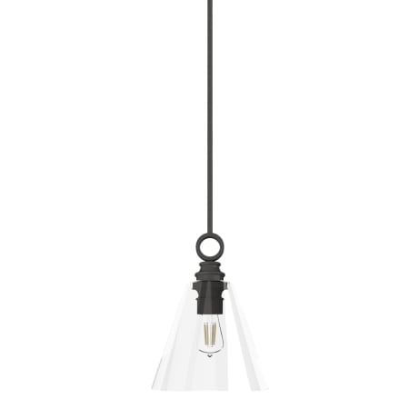 A large image of the Hunter Klein 12 Pendant Noble Bronze