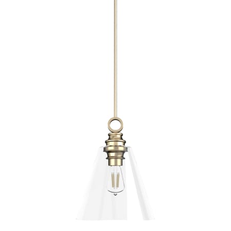A large image of the Hunter Klein 14 Pendant Alturas Gold