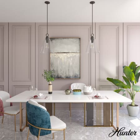 A large image of the Hunter Klein 14 Pendant Lifestyle