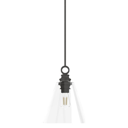 A large image of the Hunter Klein 14 Pendant Noble Bronze