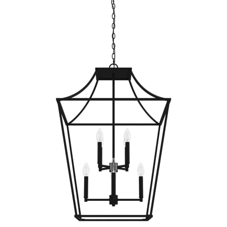 A large image of the Hunter Laurel Ridge 23 Pendant Natural Iron