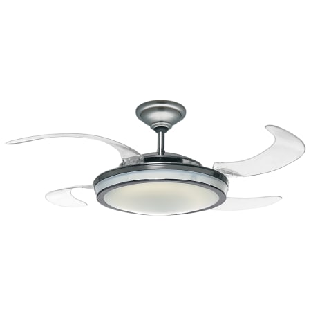 A large image of the Hunter Fanaway Brushed Chrome