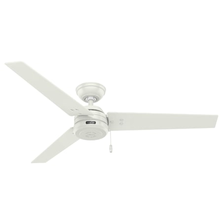 A large image of the Hunter Cassius 52 Fresh White