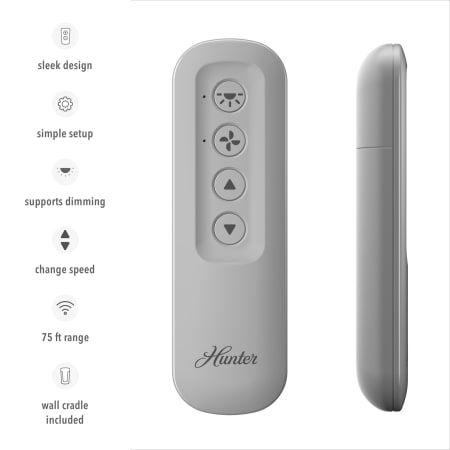 A large image of the Hunter 99770 Hunter Universal Remote Control